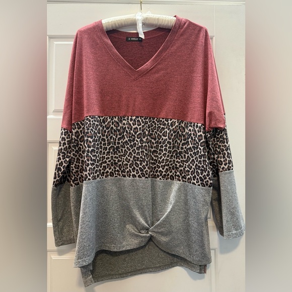 sheilay Tops - Sheilay Long Sleeve Blouse, sz 3x